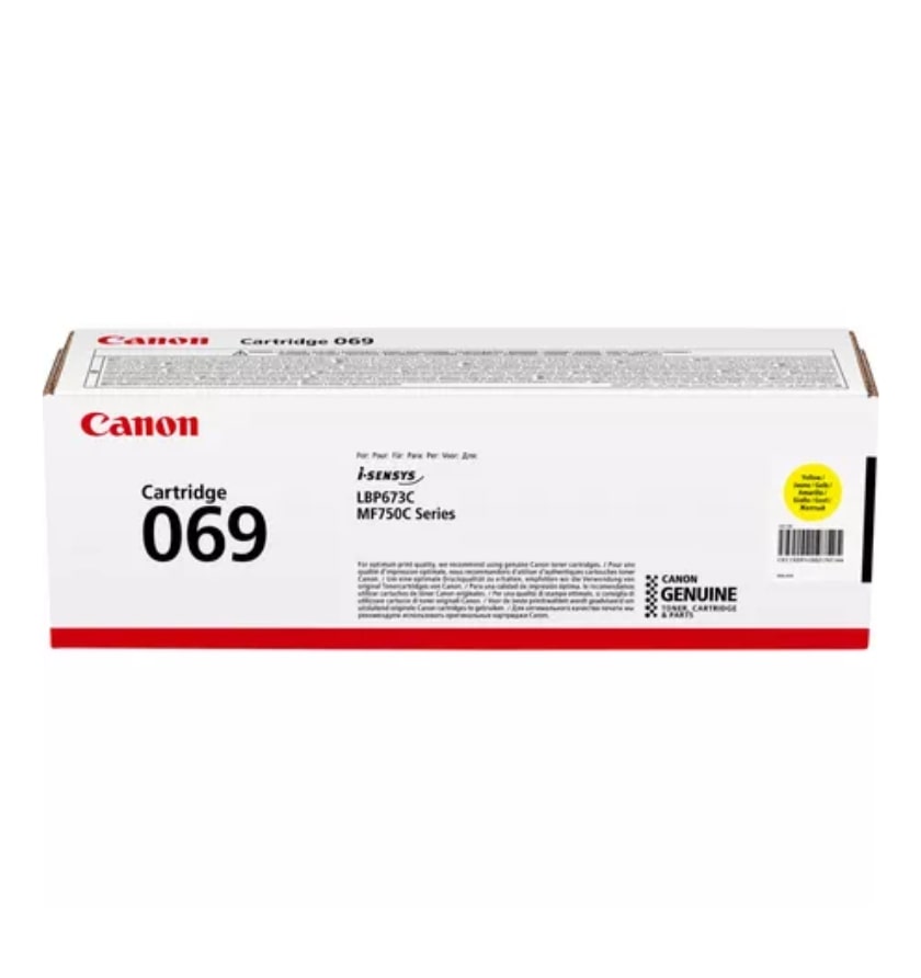 Toner CANON 069 Yellow - 1.900 σελ. (5091C002)