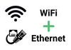  Image indicates that the cash register has both WiFi and Ethernet 