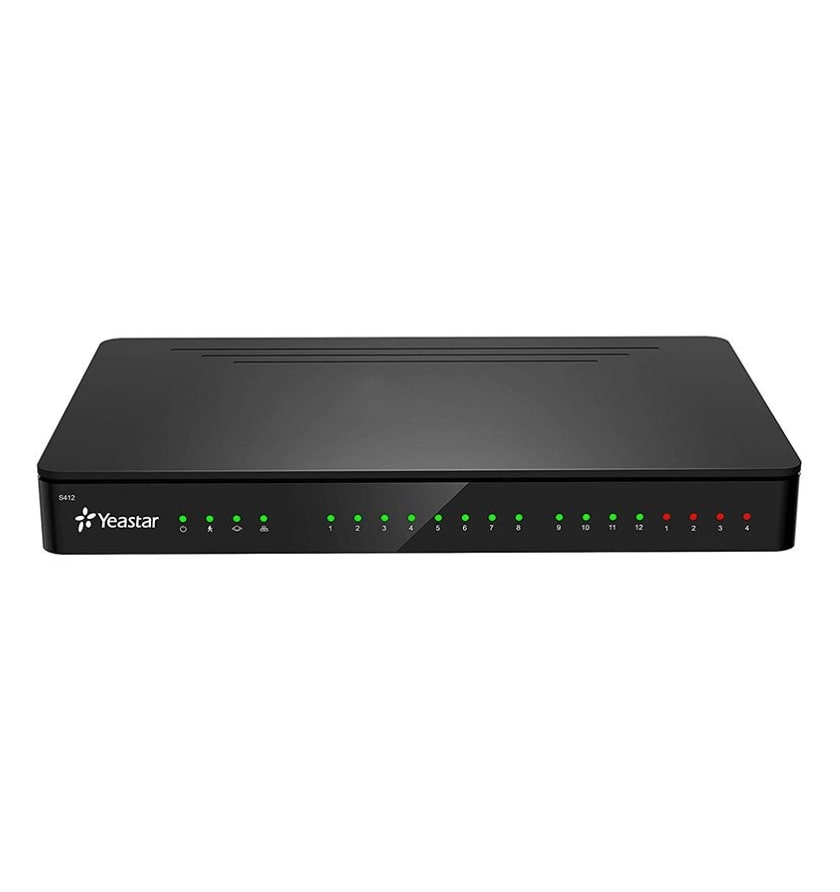YEASTAR S412 VoIP PBX Τηλεφωνικό Κέντρο (Without Module)