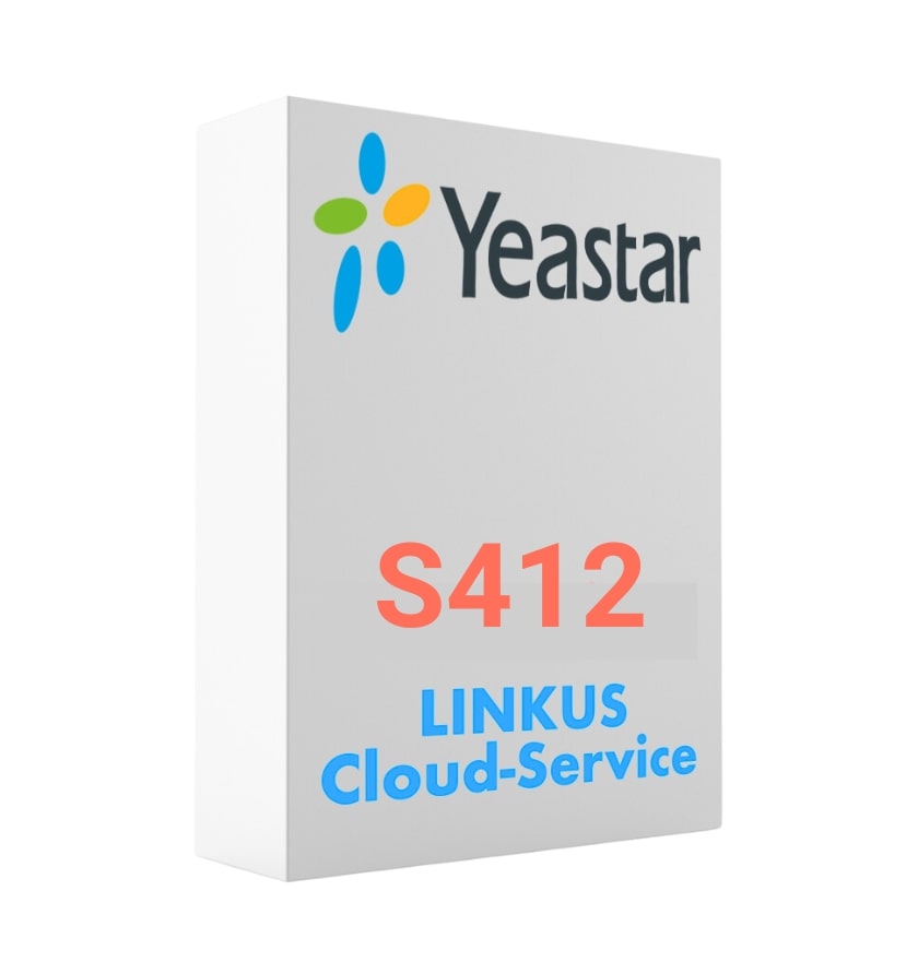 Yeastar S412 Linkus Cloud Service - Ετήσια συνδρομή ανά PBX