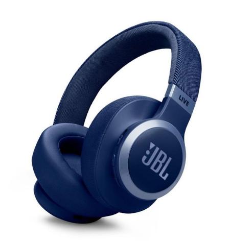 Ακουστικά JBL Live 770NC Over-Ear Bluetooth True ANC Multipoint APP - Blue (JBLLIVE770NCBLU)