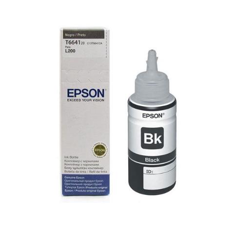 Μελάνι EPSON T66414A Black Γνήσιο - 4.000 σελ. (C13T66414A)