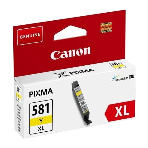 Μελάνι Canon CLI-581XLY Yellow - 519 σελ. (2051C001)