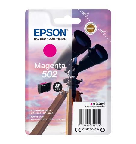 Μελάνι EPSON 502 Magenta - 160 σελ. (C13T02V34010)