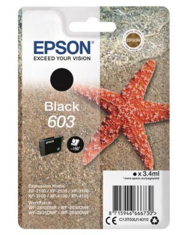 Μελάνι EPSON T03U140 Black - 3.4ml (C13T03U140)