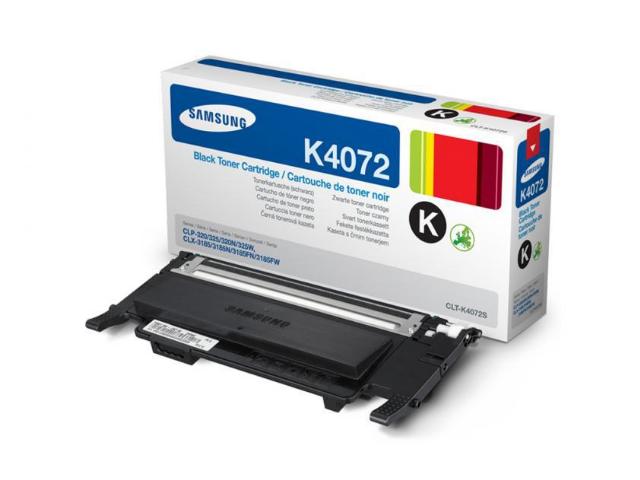 Toner SAMSUNG-HP CLT-K4072S,ELS Black - 1.500 σελ. (SU128A)