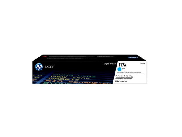 Toner HP 117A Cyan - 700 σελ. (W2071A)