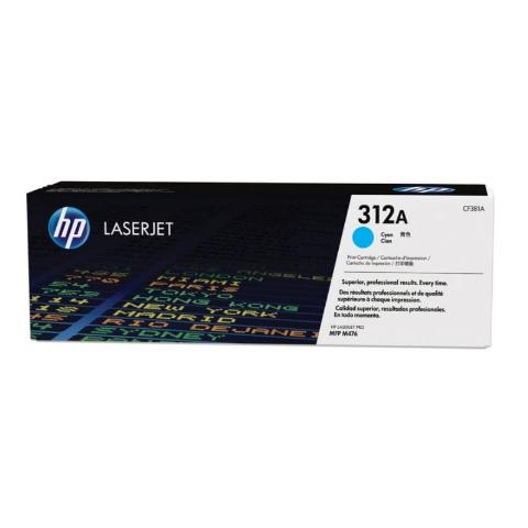 Toner HP 312A Cyan - 2.700 σελ. (CF381A)