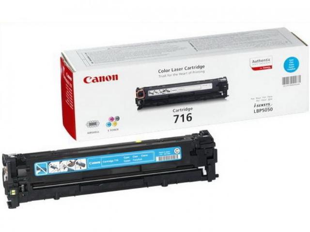 Toner CANON 716 Cyan-1.500 σελ. (1979B002)