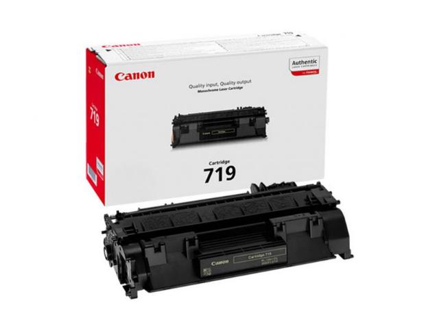 Toner CANON 719 Black - 2.100 σελ. (3479B002)