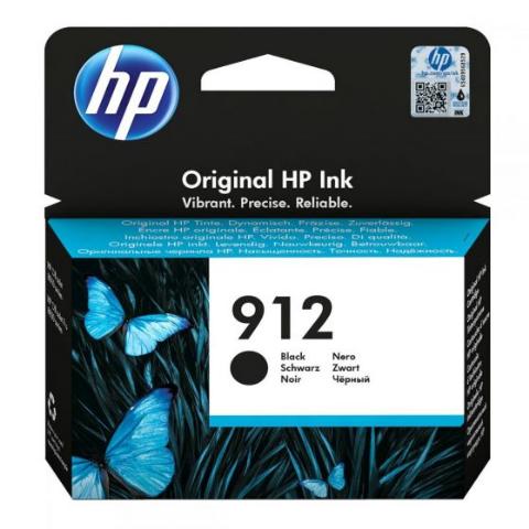 Μελάνι HP 912 Black Γνήσιο - 300 σελ. (3YL80AE)