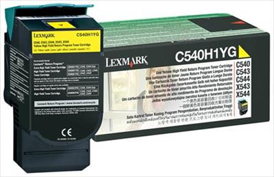 Toner LEXMARK C540H1YG Yellow - 2.000 σελ.