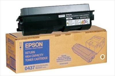 Toner EPSON C13S050437 Black-8.000 σελ.