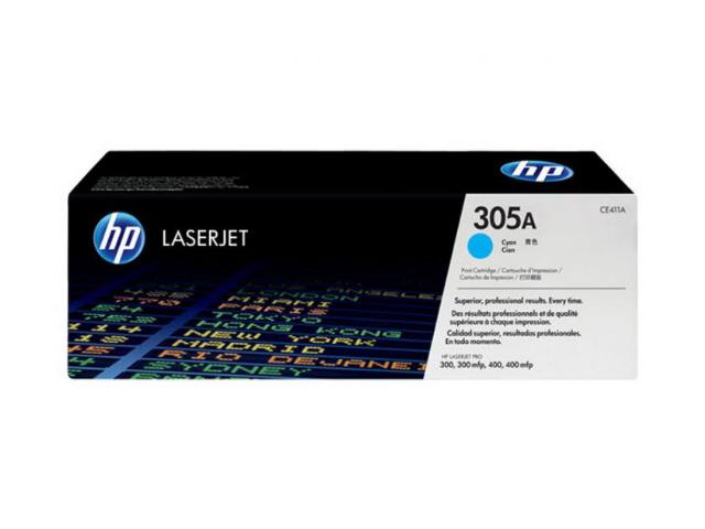 Toner HP 305A Cyan - 2.600 σελ. (CE411A)