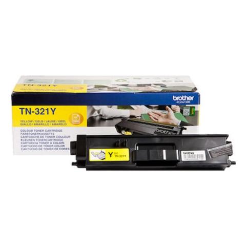 Toner BROTHER TN-321Y Yellow - 1.500 σελ.