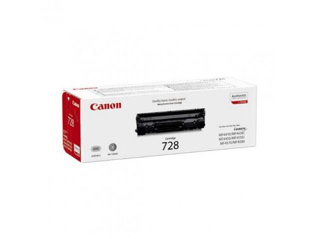 Toner CANON 728 Black - 2.100 σελ. (3500B002)