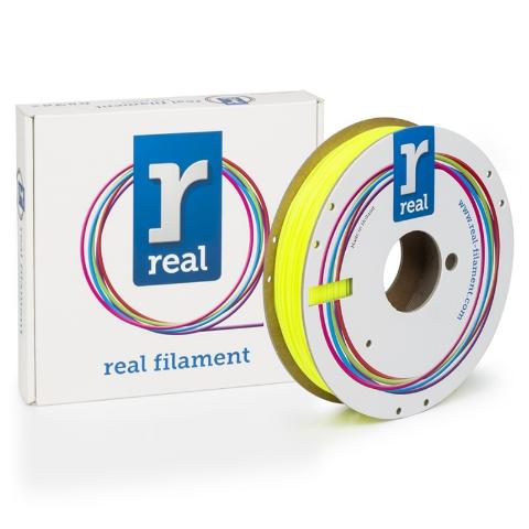3D Printer Filament REAL PLA 1.75mm Spool of 0.5Kg Fluorescent Yellow (NLPLAFYELLOW500MM175)