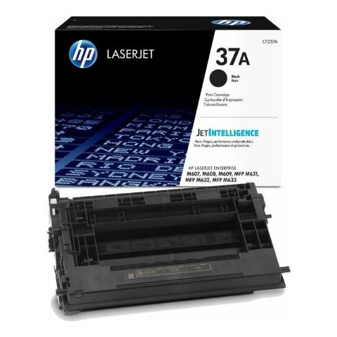 Toner HP 37A Black Γνήσιο - 11.000 σελ. (CF237A)