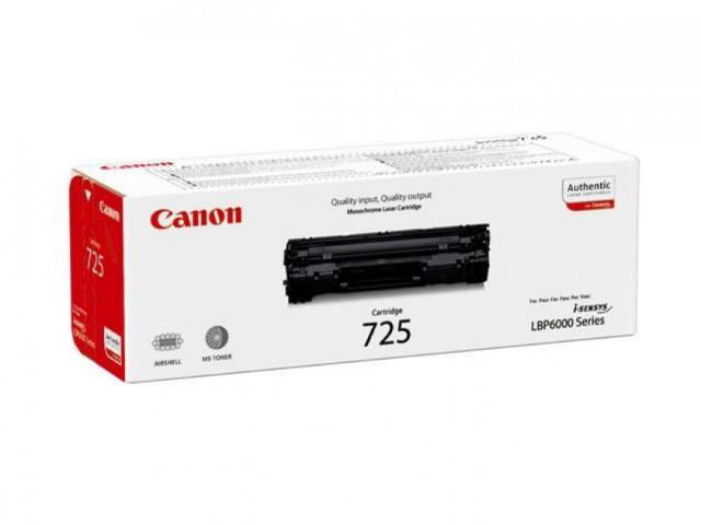 Toner CANON 725 Black - 1.600 σελ. (3484B002)