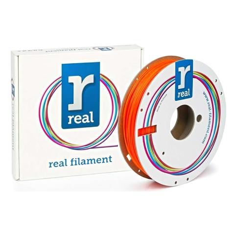 3D Printer Filament REAL PETG 1.75mm Spool of 0.5Kg Orange (NLPETGSORANGE500MM175)