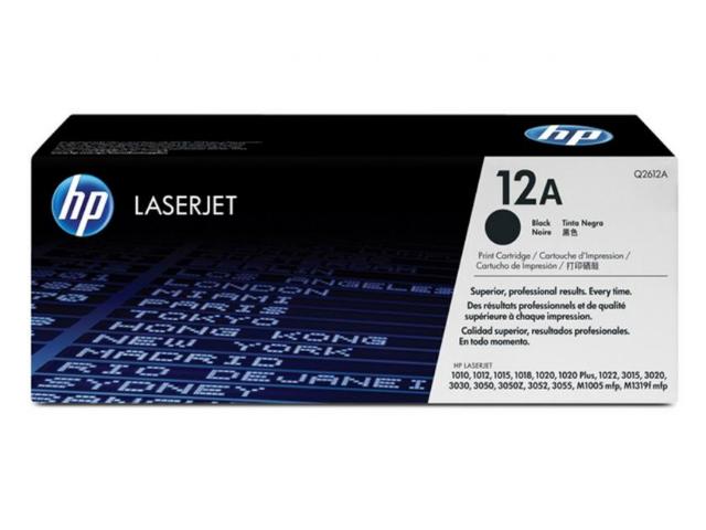 Toner HP 12A Black - 2.000 σελ. (Q2612A)