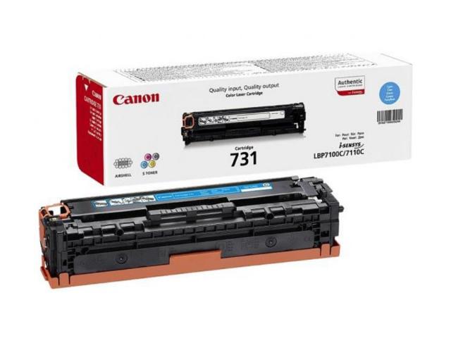 Toner CANON 731 Cyan - 1.500 σελ. (6271B002)