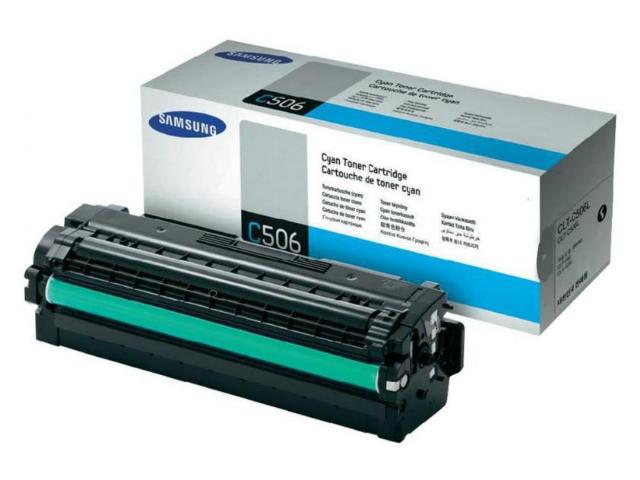 Toner SAMSUNG-HP CLT-C506L Cyan - 3.500 σελ. (SU038A)