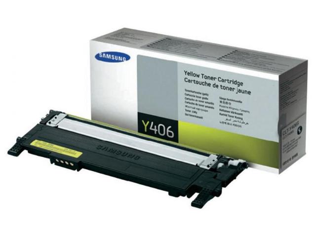 Toner SAMSUNG-HP CLT-Y406S,ELS Yellow - 1.000 σελ. (SU462A)