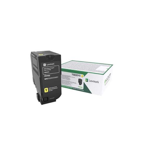 Toner LEXMARK 75B20Y0 Yellow - 10.000 σελ.