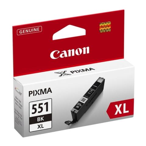 Μελάνι CANON CLI-551BKXL Black - 500 σελ. (6443B001)