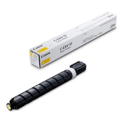 Toner CANON C-EXV51 Yellow - 60.000 σελ. (0484C002)