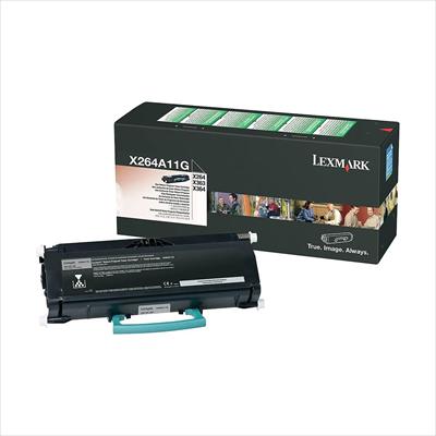 Toner LEXMARK X264A11G Black-3.500 σελ.