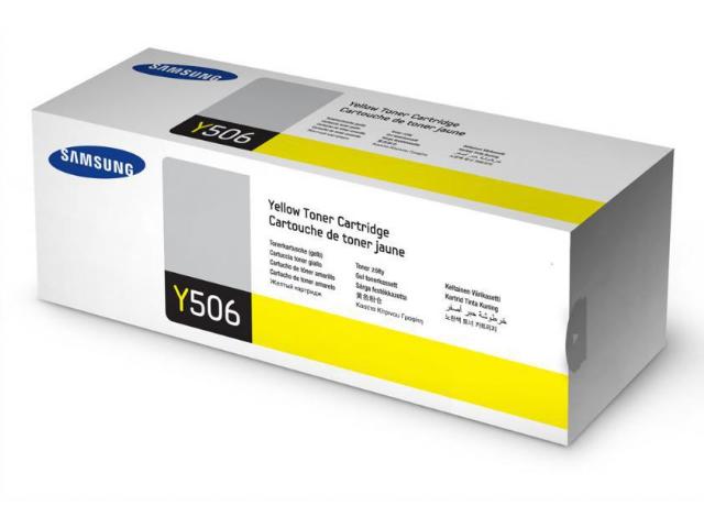 Toner SAMSUNG-HP CLT-Y506S Yellow - 1.500 σελ. (SU524A)