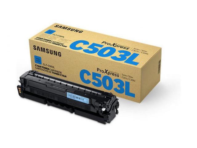 Toner SAMSUNG-HP CLT-C503L Cyan-5.000 σελ. (SU014A)