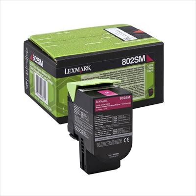 Toner LEXMARK 80C2SM0 Magenta - 2.000 σελ.