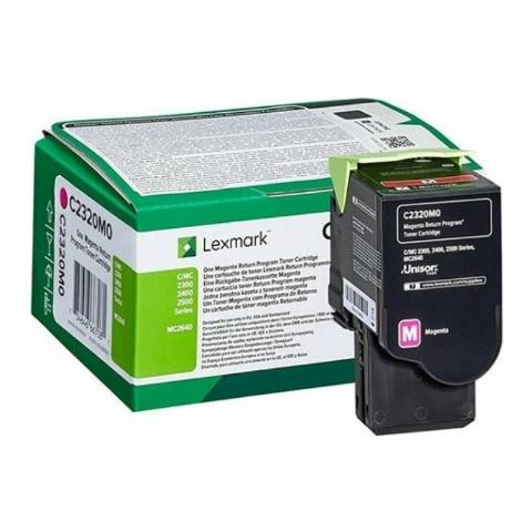 Toner LEXMARK C2320M0 Magenta - 1.000 σελ.