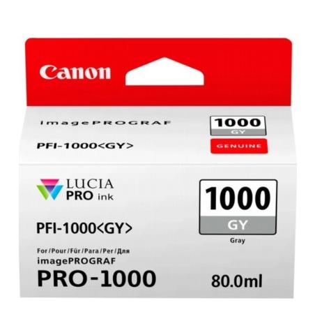 Μελάνι Canon PFI-1000GY Grey (80ml) - 1.465 σελ. (0552C001)