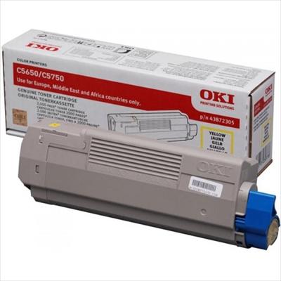 Toner OKI 43872305 Yellow - 2.000 σελ. Γνήσιο