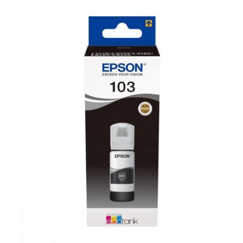 Μελάνι EPSON 103 Black - 4.500 σελ. (C13T00S14A)