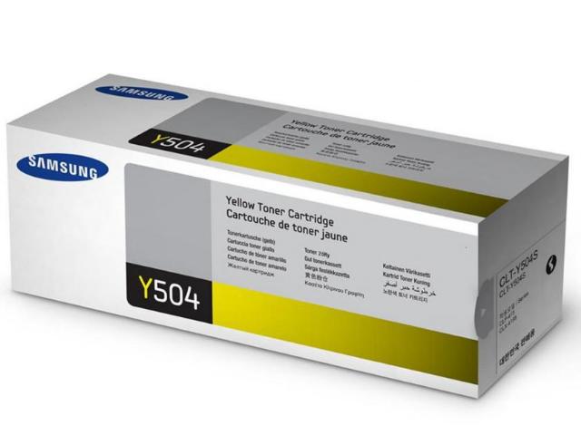 Toner SAMSUNG-HP CLT-Y504S,ELS Yellow - 1.800 σελ. (SU502A)