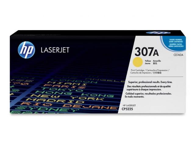 Toner HP 307A Yellow - 7.300 σελ. (CE742A)