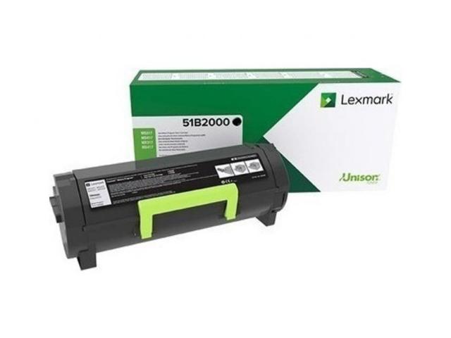 Toner LEXMARK 51B2000 Black - 2.500 σελ. Γνήσιο