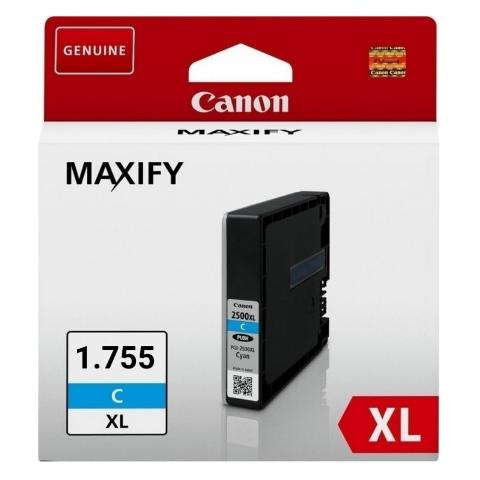 Μελάνι Canon PGI-2500XLC High Yield Cyan (9265B001) - 1.755 σελ.