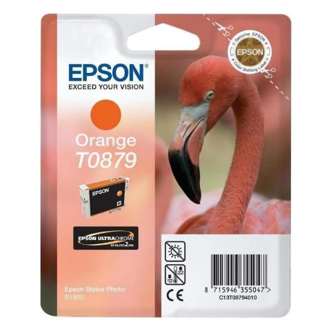 Μελάνι Epson T0879 Orange PLT 11.4ml (C13T08794010)