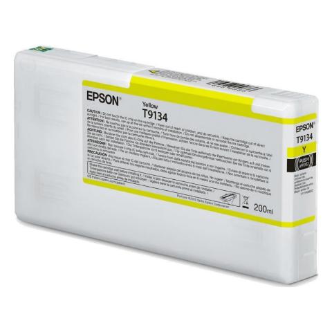Μελάνι EPSON T9134 Yellow 200ml (C13T913400)