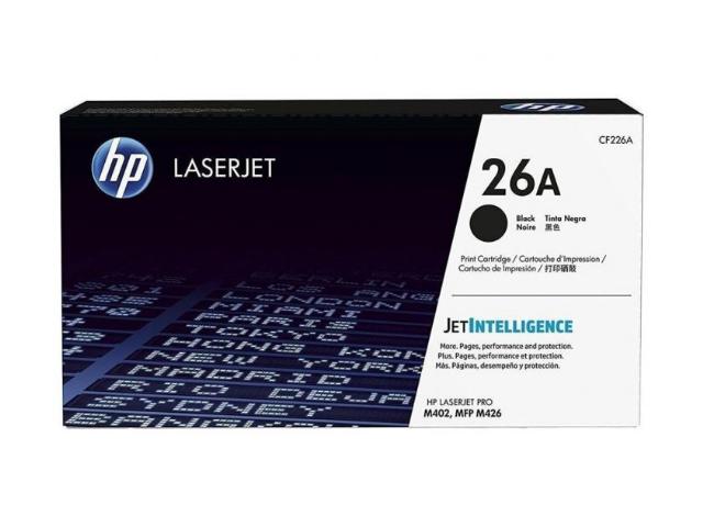 Toner HP 26A Black - 3.100 σελ. (CF226A)