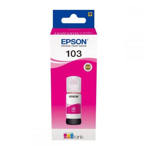 Μελάνι EPSON 103 Magenta Γνήσιο - 7.500 σελ. (C13T00S34A)