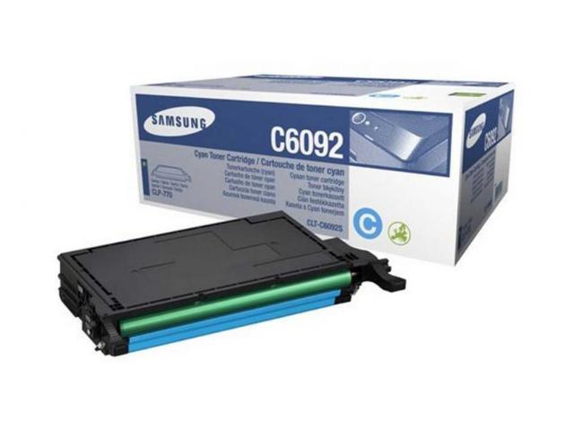 Toner SAMSUNG-HP CLT-C6092S Cyan - 7.000 σελ. (SU082A)