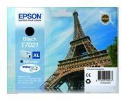 Μελάνι EPSON T702140XL Black Γνήσιο - 2.400 σελ. (C13T70214010)