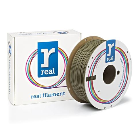 3D Printer Filament REAL PLA 1.75mm Spool of 1Kg Matte Camouflage Green (NLPLAMATTEGREEN1000MM175)